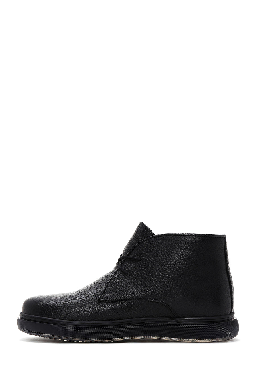 Men's Black Leather Boots