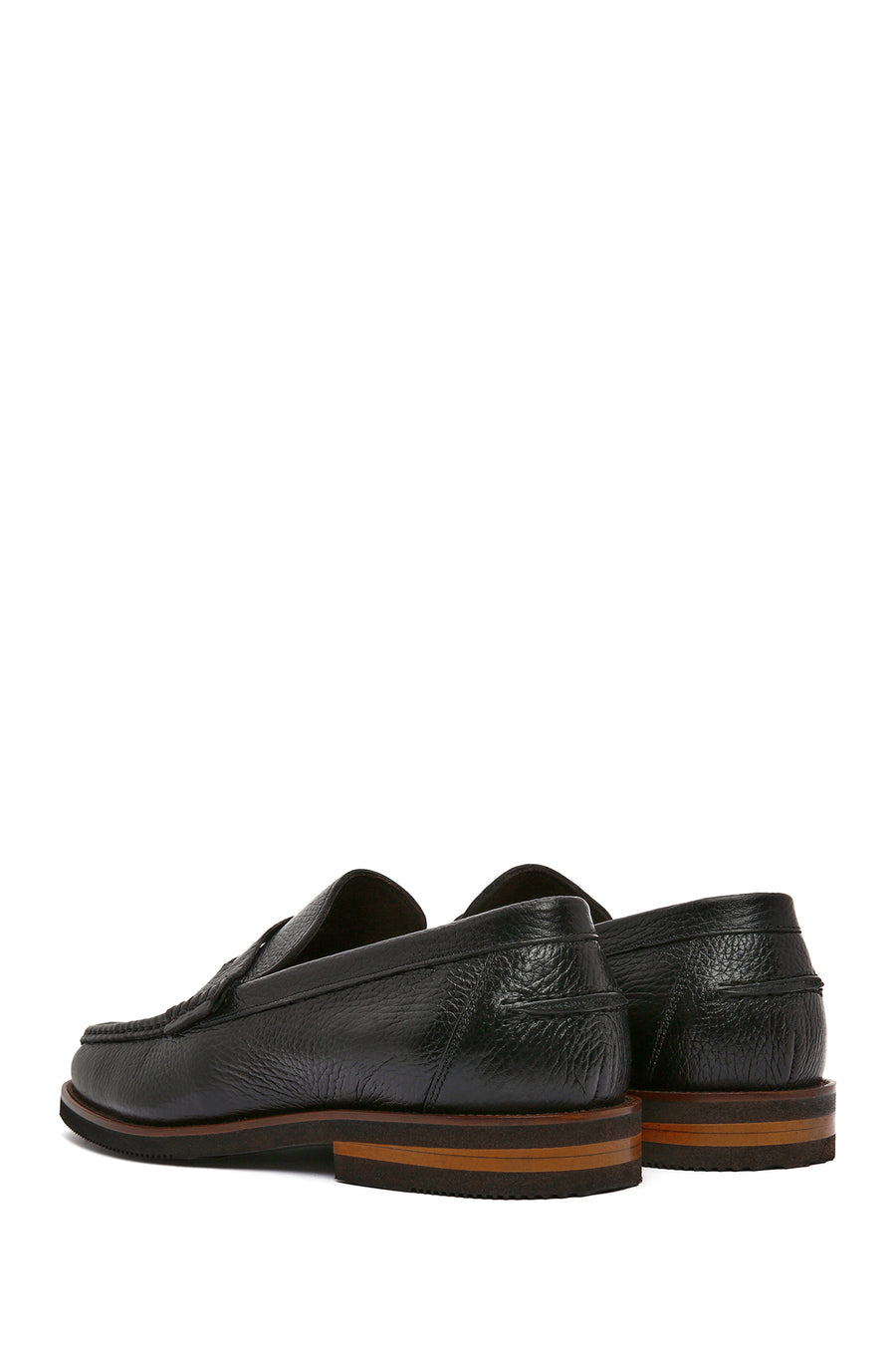 
Men's Black Leather Classic Loafer

