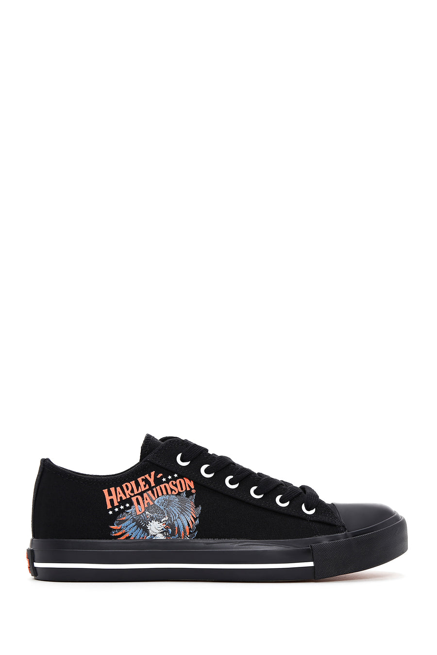 Harley Davidson Erkek Siyah Pearland Sneaker 023M100368 | Derimod