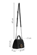 Women's Black Long Strap Handbag | Derimod