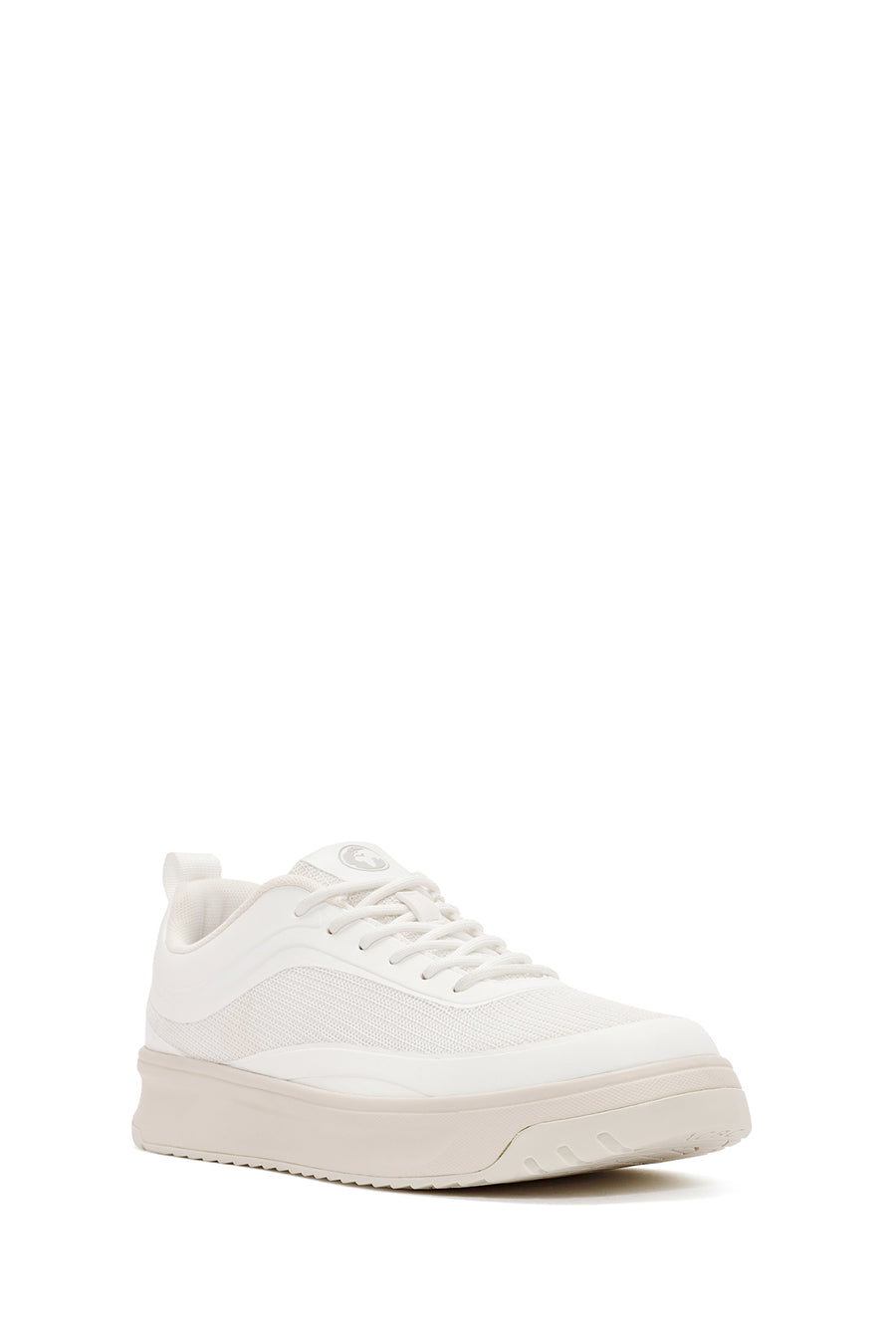ACBC x Derimod Men's White Lace-Up Sneakers