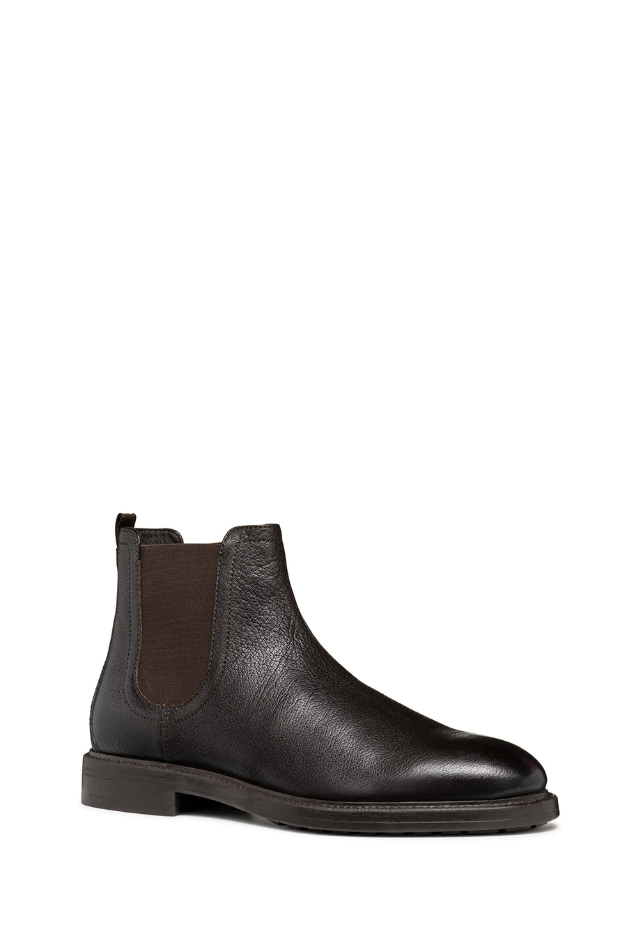 Geox Men's Brown U Tiberio Leather Chelsea Boots