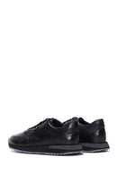 Men's Black Leather Sneaker | Derimod