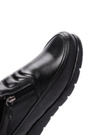 Women's Black Leather Comfort Casual Shoes | Derimod