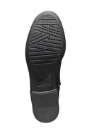 Geox Women Black D Camexia Np Abx Zippered Leather Boot | Derimod