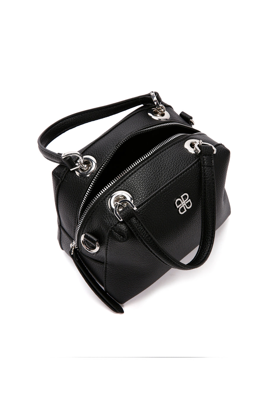 Women's Black Long Strap Crossbody Bag