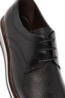 Men's Black Lace-up Leather Casual Shoes | Derimod