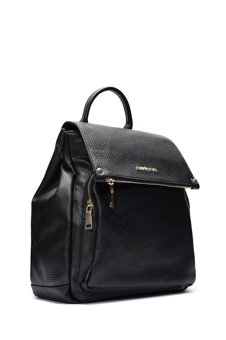 Woman Black Casual Backpack