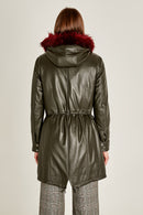 Annamaria Women's Leather Jacket | Derimod