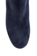 Women's Heeled Suede Leather Boots | Derimod