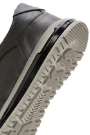 Erkek Yeşil Bağcıklı Deri Casual Sneaker | Derimod