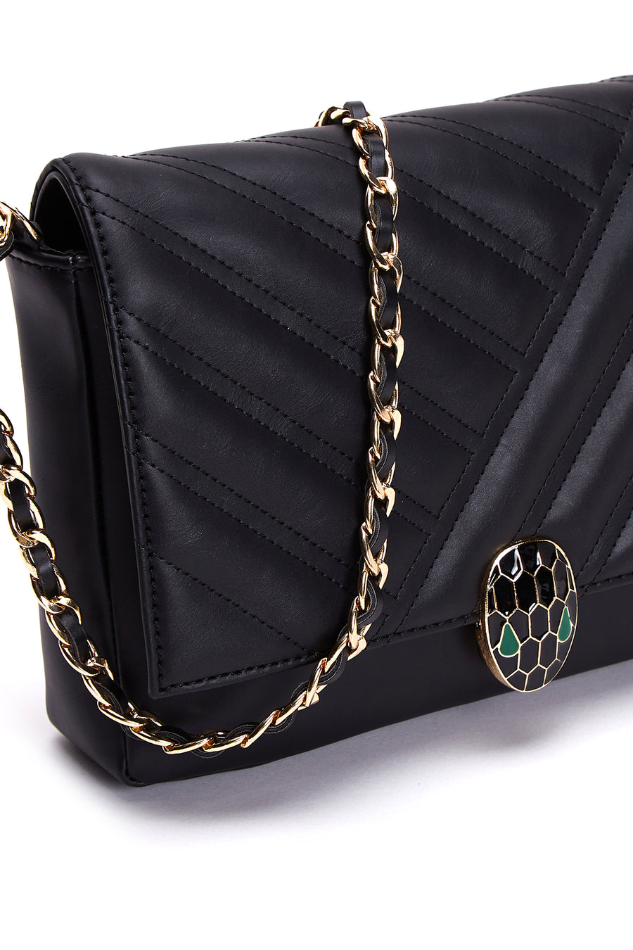 Women's Black Crossbody Bag