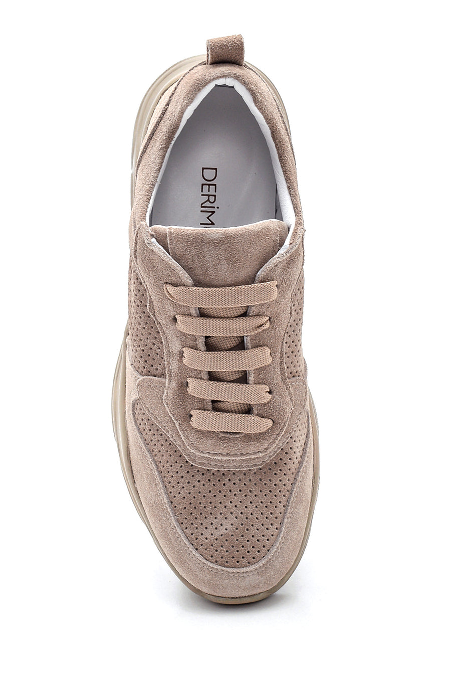 Kadın Deri Süet Sneaker