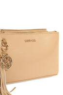 Women's Beige Charm Crossbody Bag | Derimod
