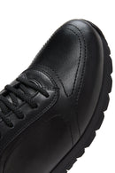 Men's Black Leather Casual Sneaker | Derimod