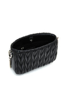 Women's Black Quilted Shoulder Bag | Derimod