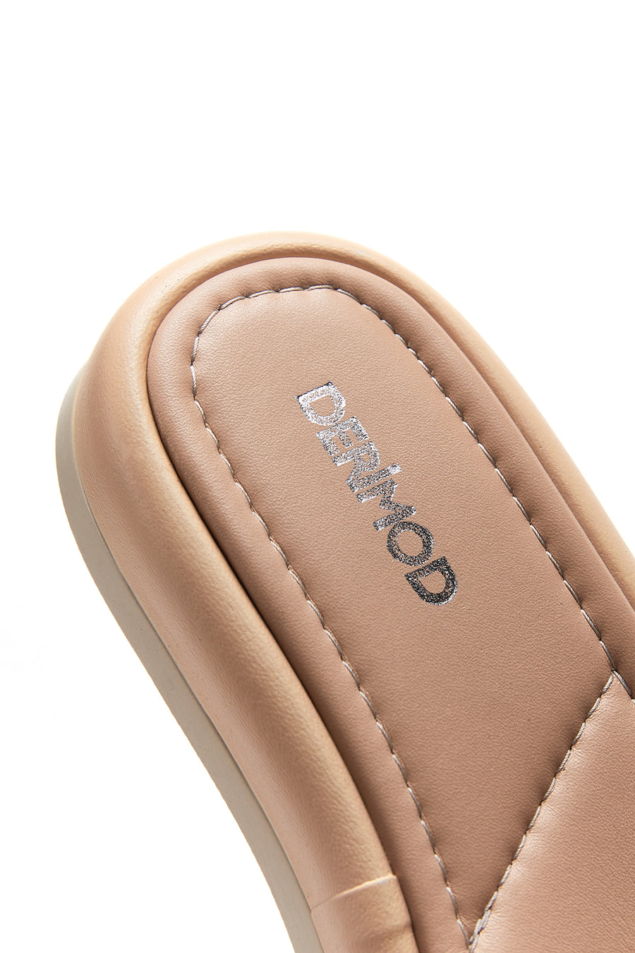 Women's Beige Knitted Comfort Slippers