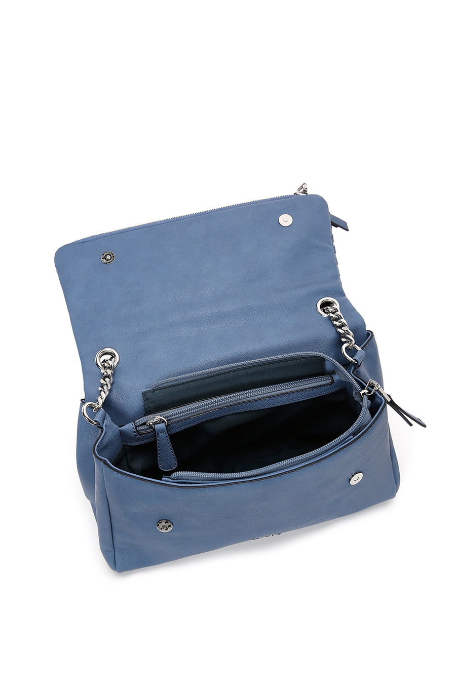 Women's Blue Long Strap Crossbody Bag