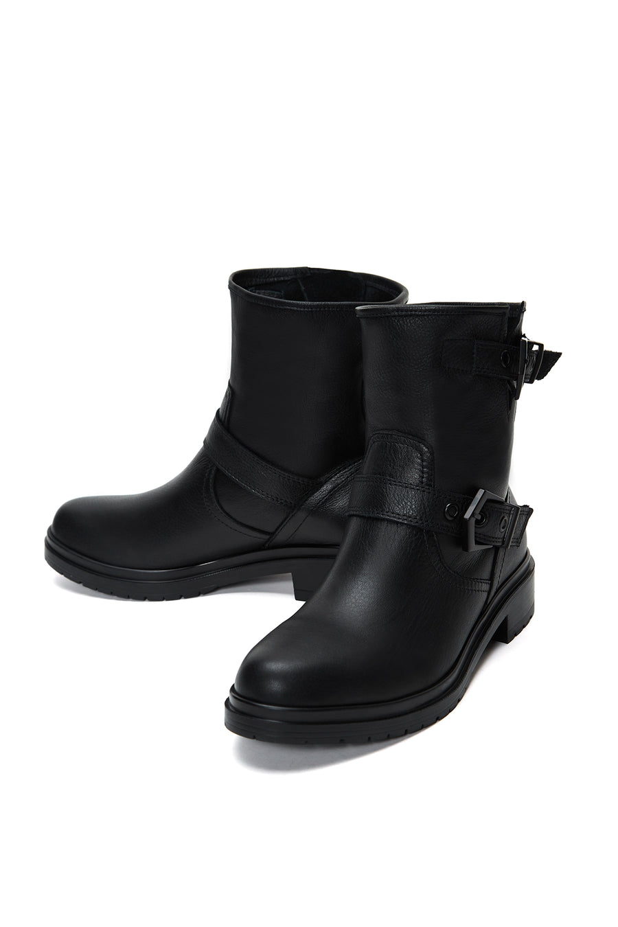 Women's Black Leather Boots