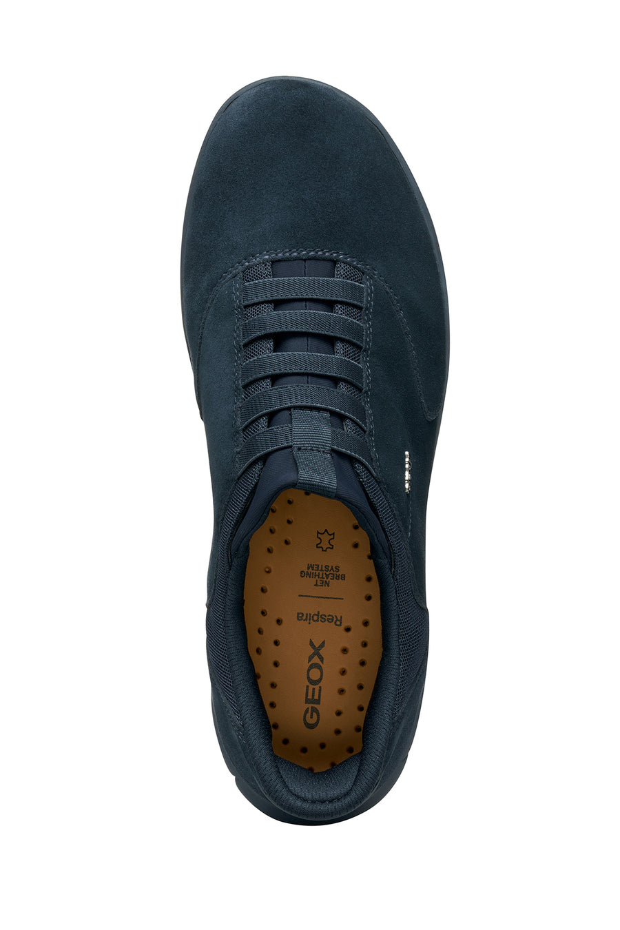 Geox Men Navy U Nebula 2.0 Plus Lace-Up Leather Casual Shoes