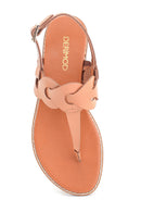 Women's Casual Leather Sandals | Derimod