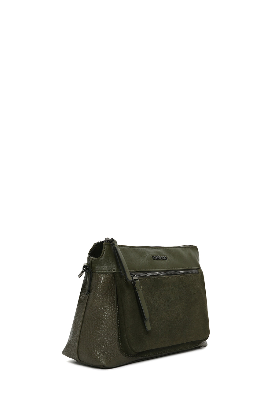 Women's Khaki Long Strap Crossbody Bag