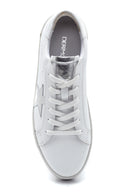 Women's Leather Star Detailed Sneaker | Derimod