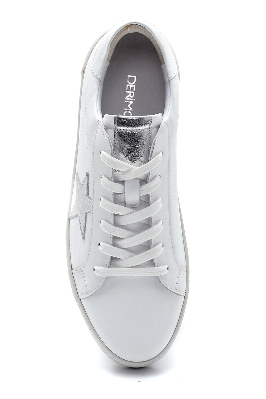 Women's Leather Star Detailed Sneaker