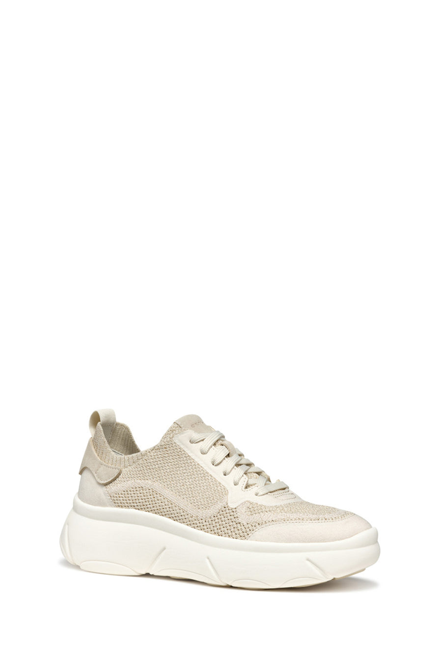 Geox Women's Mink D Nebula 2.0 XA - Knit.Tex + Water Laced Fabric Sneaker