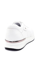 Women's Leather High Sole Sneaker | Derimod