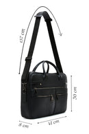 Men's Black Briefcase | Derimod