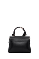 Women's Black Long Strap Handbag with Accessory Detail | Derimod