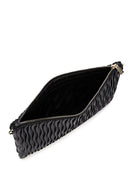 Women's Black Long Chain Strap Printed Clutch Bag | Derimod