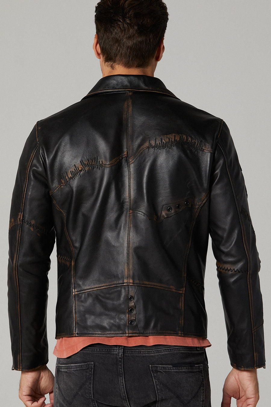 Cobain Men's Leather Jacket