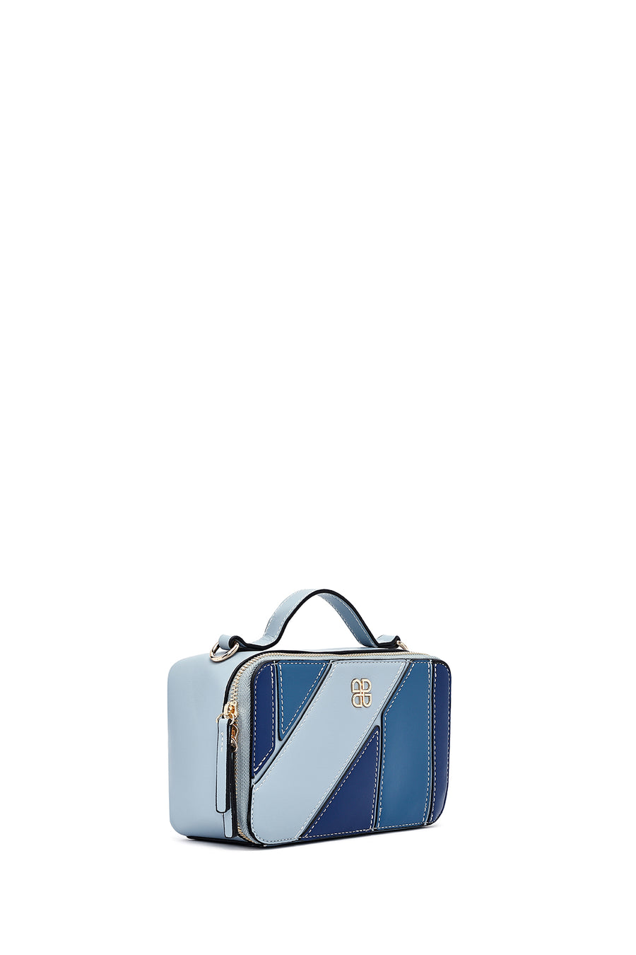 Women's Navy Blue Long Strap Classic Crossbody Bag