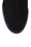 Wedge Heeled Women's Suede Boots | Derimod