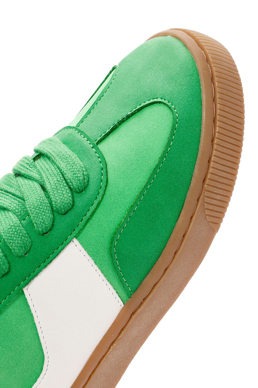 ACBC x Derimod Kadın Yeşil Bağcıklı Süet Sneaker