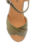 Women's Straw Detailed Sandals | Derimod