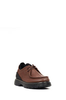 Men's Brown Lace-Up Thick Sole Leather Casual Shoes | Derimod