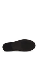 Kadın Kahverengi Süet Deri Maskülen Loafer | Derimod