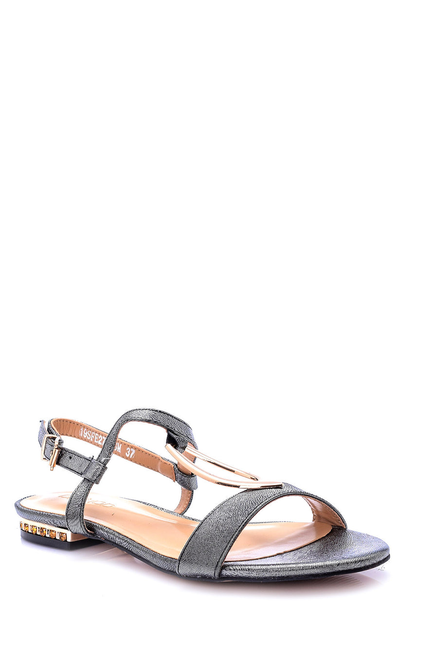 Women's Stone Detailed Sandals