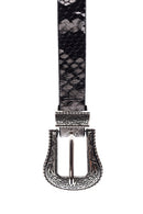 Women's Crocodile Patterned Belt | Derimod