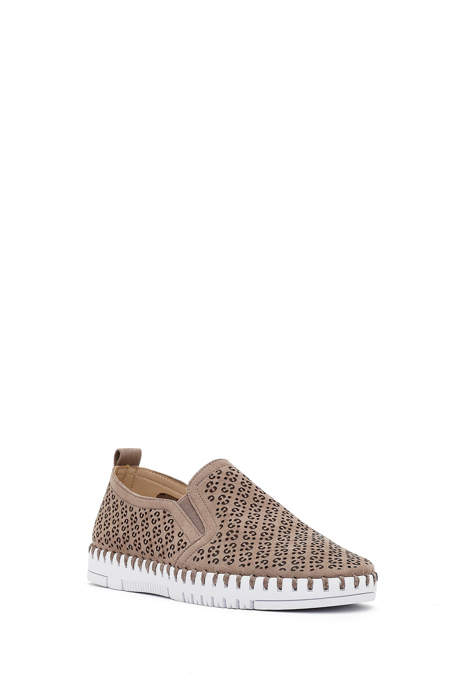 Women's Mink Pattern Fabric Comfort Shoes