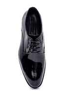 Men's Leather Patent Leather Classic Shoes | Derimod