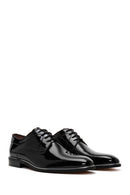 Men's Black Patent Leather Classic Shoes | Derimod