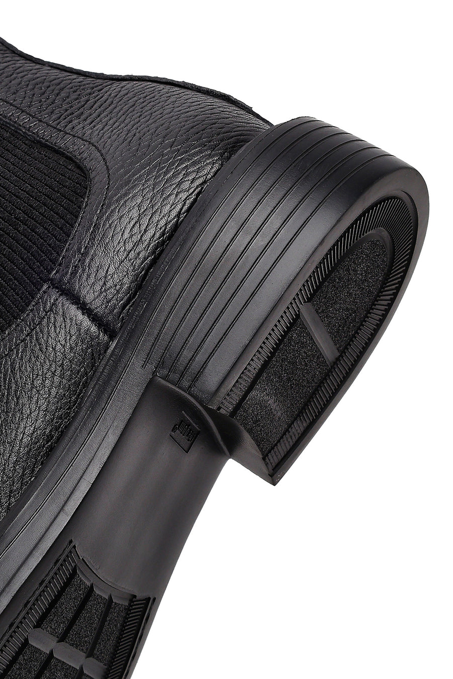 Men's Black Leather Chelsea Boots