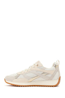 Women's Beige Lace-Up Sneakers | Derimod