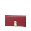 Women's Burgundy Faux Leather Wallet | Derimod