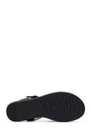 Women's Black Ankle Buckle Sandals | Derimod