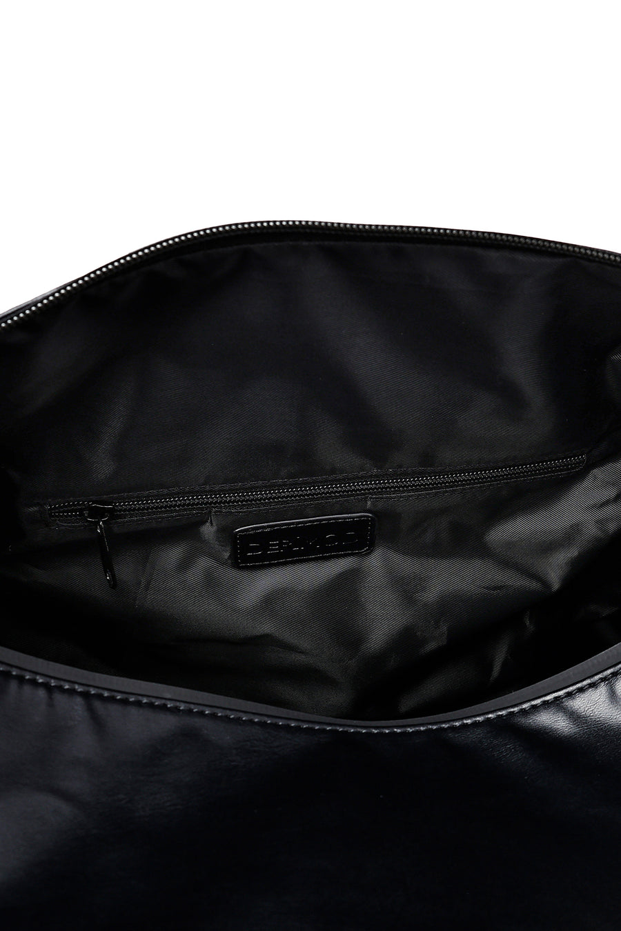 Men's Black Long Strap Travel Bag